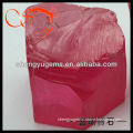 rough material pink cubic zircon